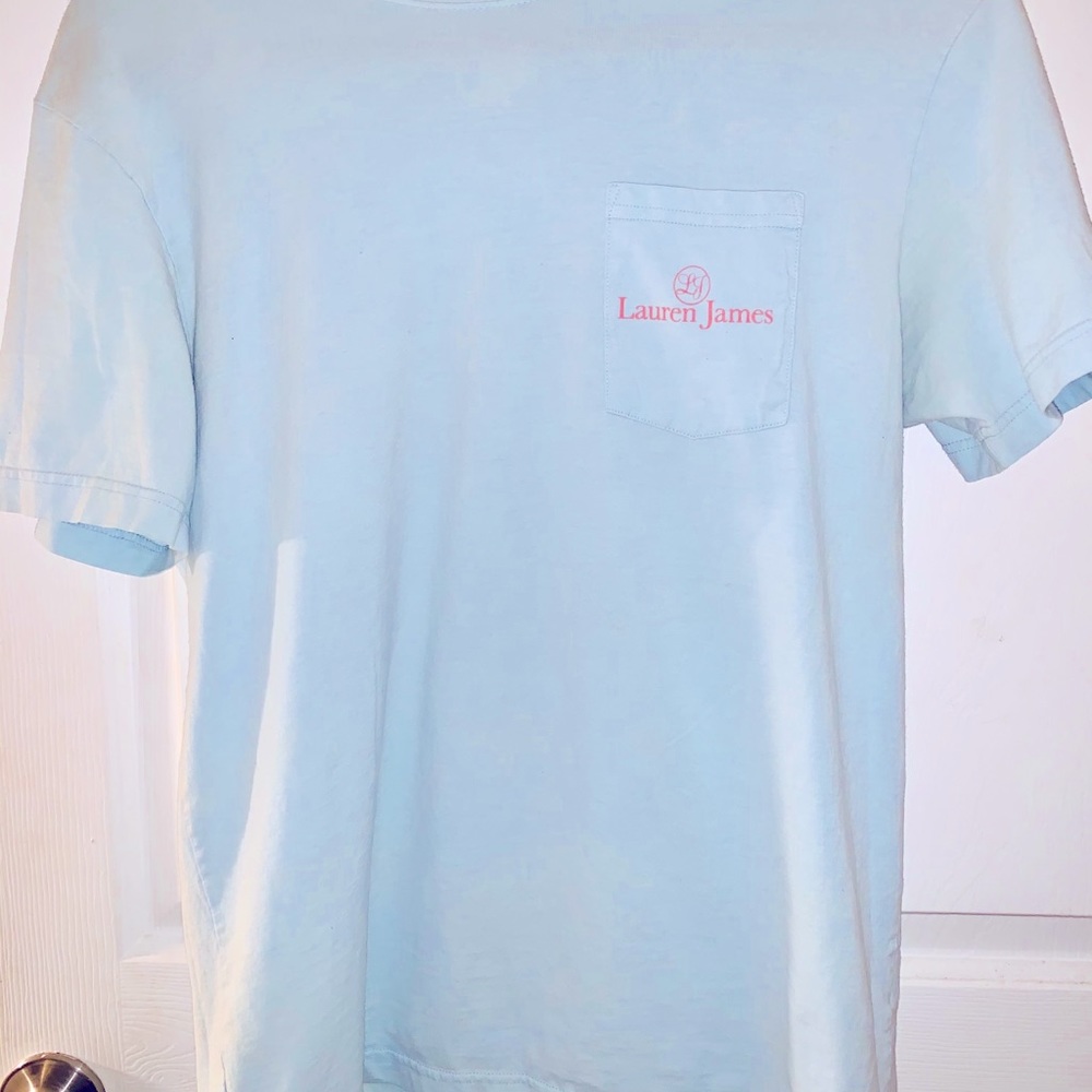 Lauren James Light blue Tshirt with Pocket